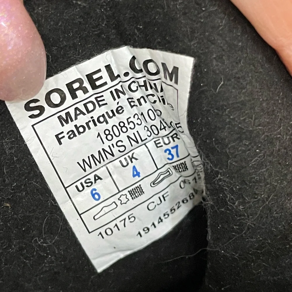 Sorel Wedge Boots Wm 6